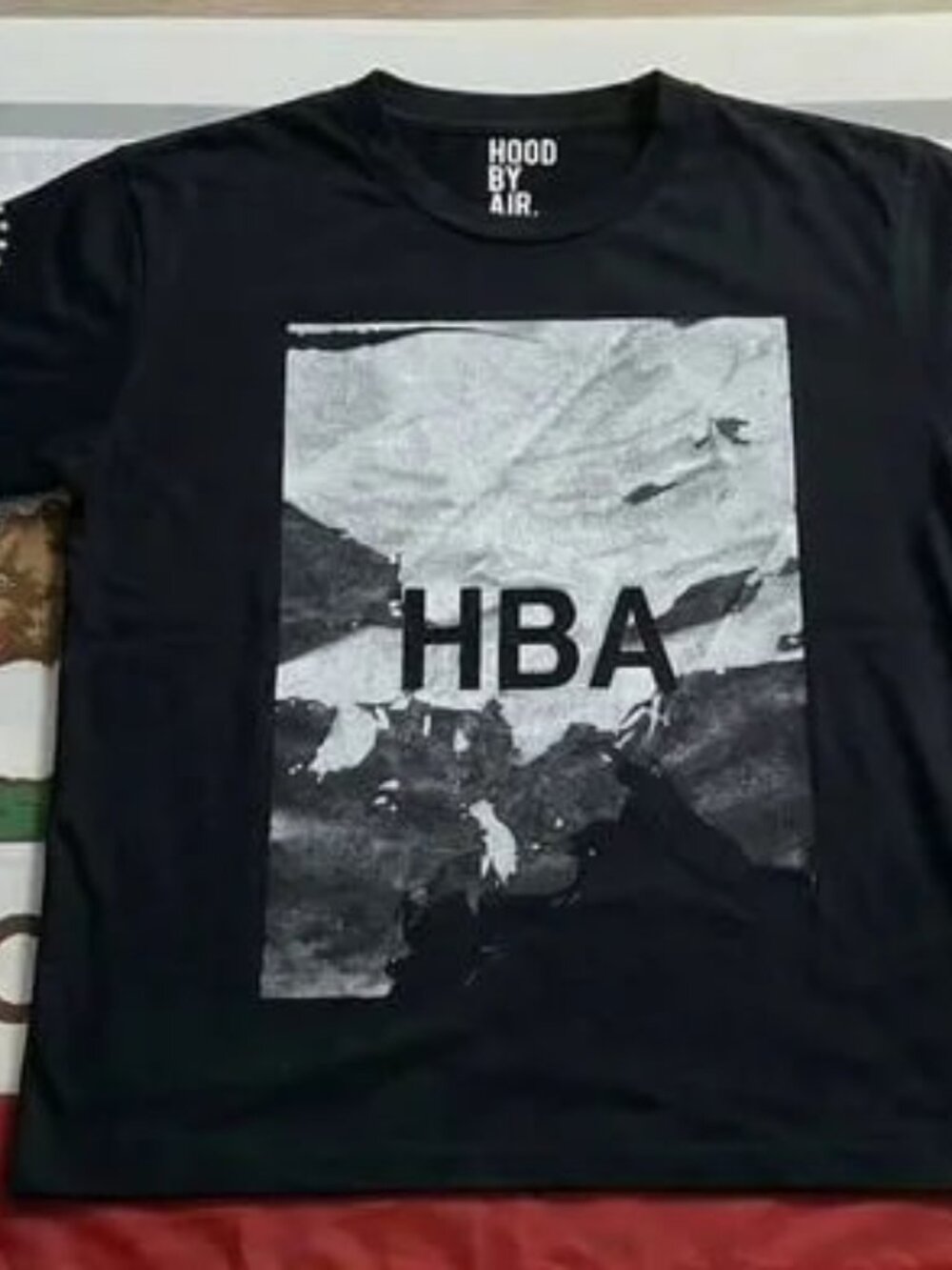 Hood By Air (HBA) Graphic T-Shirt Black